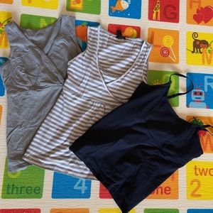 Bundle/Lot: Three Nursing tops